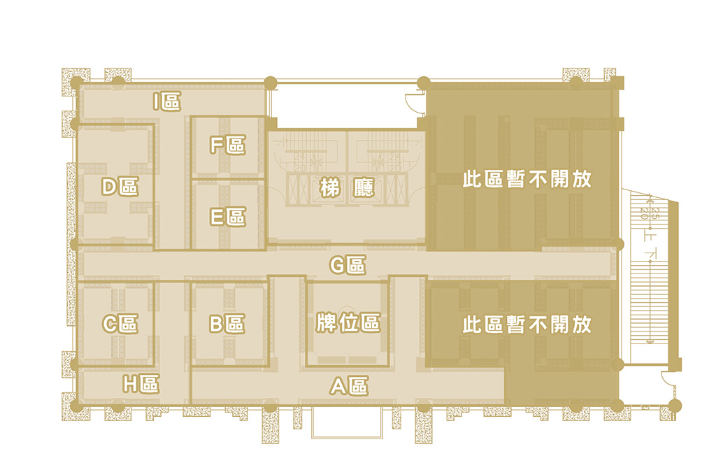 C棟二樓平面簡圖